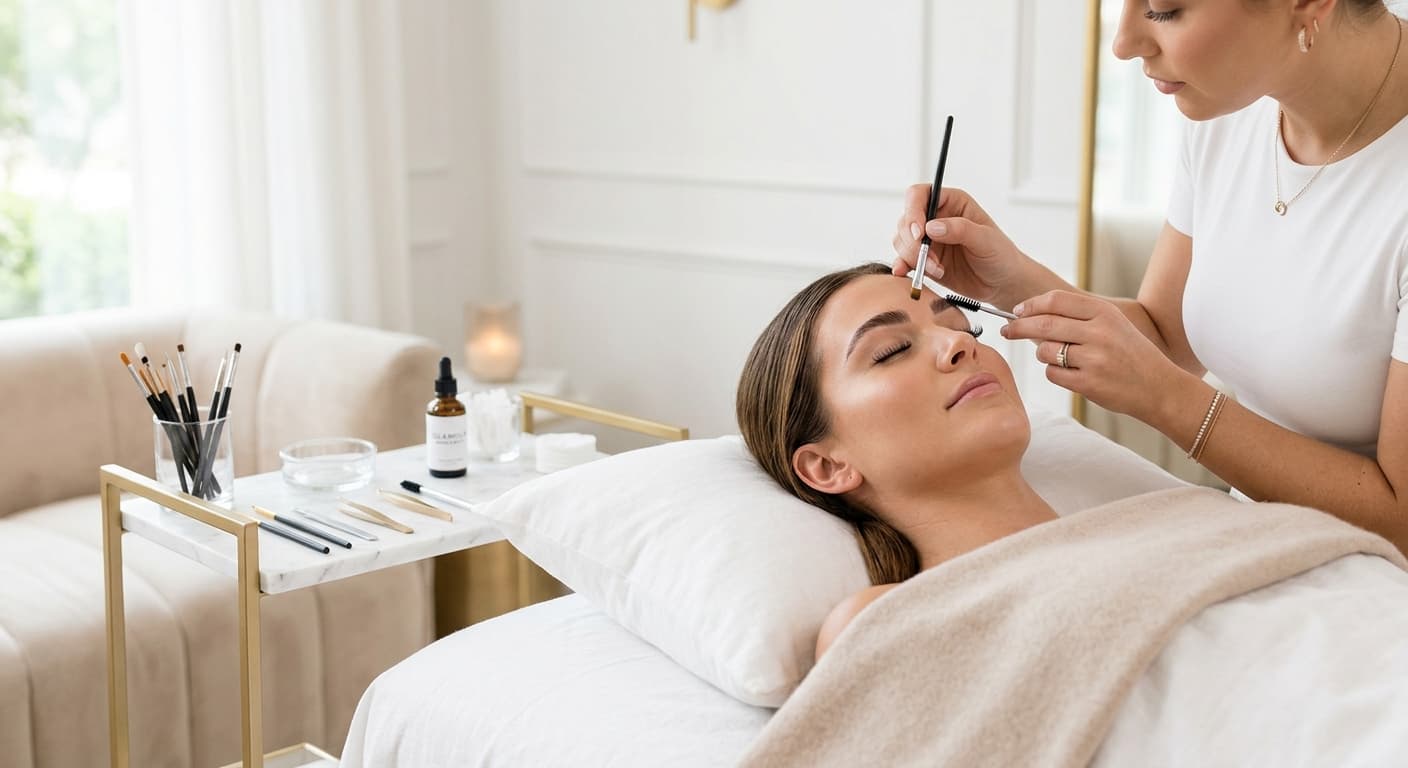 The Charlotte-Area Holiday Brow & Lash Edit: Polished, Lifted, Effortless